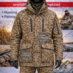 Waterproof Camo Whitetail Hunting Jacket – Insulated Deer Hunting Apparel