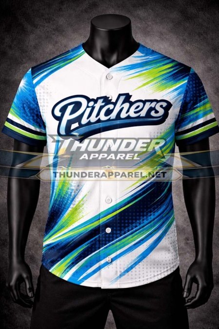 Pitcher baseball softball jersey by Thunder Apparel | Custom Sportswear Manufacturer & Supplier
