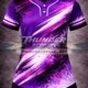 ladies softball jersey, women baseball jersey, purple two button jersey