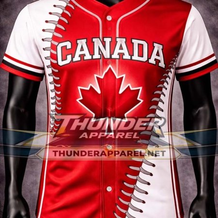 Canada baseball softball jersey