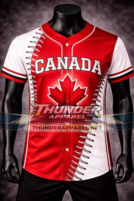 Canada baseball softball jersey